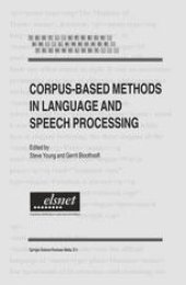 book Corpus-Based Methods in Language and Speech Processing