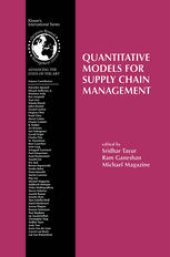 book Quantitative Models for Supply Chain Management