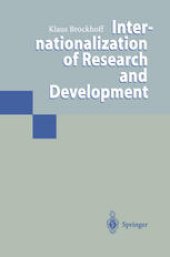 book Internationalization of Research and Development