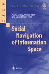 book Social Navigation of Information Space