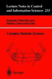 book Complex Robotic Systems