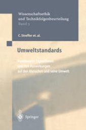 book Umweltstandards: Kombinierte Expositionen und ihre Auswirkungen auf den Menschen und seine Umwelt