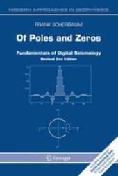 book Of Poles and Zeros: Fundamentals of Digital Seismology