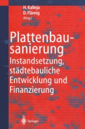 book Plattenbausanierung: Instandsetzung, städtebauliche Entwicklung und Finanzierung