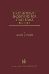 book Fixed Interval Smoothing for State Space Models