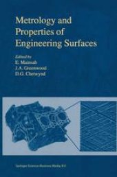 book Metrology and Properties of Engineering Surfaces
