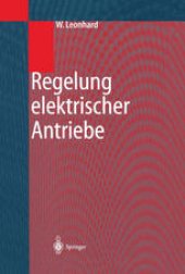 book Regelung elektrischer Antriebe