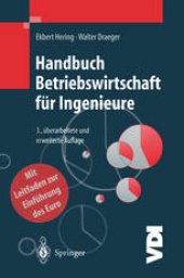 book Handbuch Betriebswirtschaft für Ingenieure