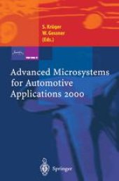 book Advanced Microsystems for Automotive Applications 2000