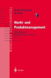 book Markt- und Produktmanagement: Die Instrumente des Technischen Vertriebs