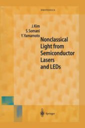 book Nonclassical Light from Semiconductor Lasers and LEDs