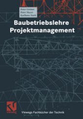 book Baubetriebslehre — Projektmanagement