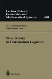 book New Trends in Distribution Logistics