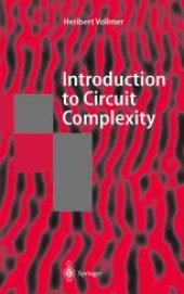 book Introduction to Circuit Complexity: A Uniform Approach