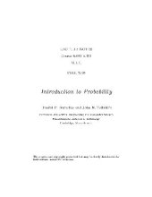 book Introduction to Probability