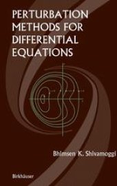 book Perturbation Methods for Differential Equations