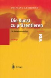 book Die Kunst zu präsentieren: Die duale Präsentation