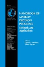 book Handbook of Markov Decision Processes: Methods and Applications