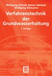 book Verfahrenstechnik der Grundwasserhaltung