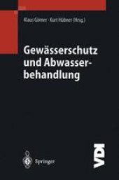 book Gewässerschutz und Abwasserbehandlung