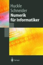 book Numerik für Informatiker