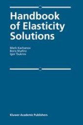 book Handbook of Elasticity Solutions