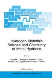 book Hydrogen Materials Science and Chemistry of Metal Hydrides