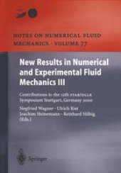 book New Results in Numerical and Experimental Fluid Mechanics III: Contributions to the 12th STAB/DGLR Symposium Stuttgart, Germany 2000