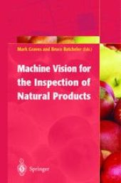 book Machine Vision for the Inspection of Natural Products