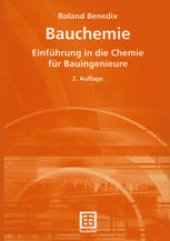 book Bauchemie: Einführung in die Chemie für Bauingenieure