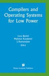 book Compilers and Operating Systems for Low Power