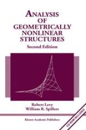 book Analysis of Geometrically Nonlinear Structures