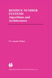 book Residue Number Systems: Algorithms and Architectures