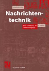 book Nachrichtentechnik: Eine Einführung für alle Studiengänge