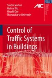 book Control of Traffic Systems in Buildings