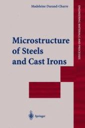 book Microstructure of Steels and Cast Irons