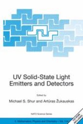 book UV Solid-State Light Emitters and Detectors