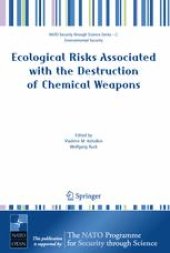 book Ecological Risks Associated with the Destruction of Chemical Weapons