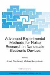 book Advanced Experimental Methods For Noise Research in Nanoscale Electronic Devices