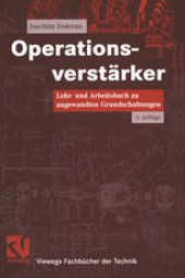 book Operationsverstärker: Lehr- und Arbeitsbuch zu angewandten Grundschaltungen