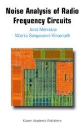 book Noise Analysis of Radio Frequency Circuits