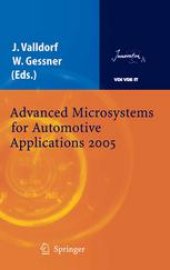 book Advanced Microsystems for Automotive Applications 2005