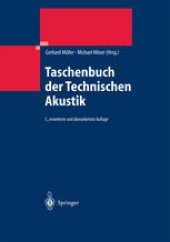 book Taschenbuch der Technischen Akustik