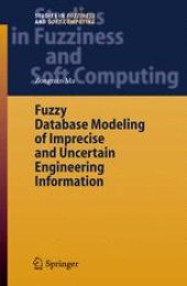 book Fuzzy Database Modeling of Imprecise and Uncertain Engineering Information