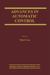 book Advances in Automatic Control