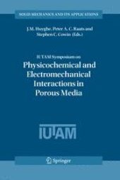 book IUTAM Symposium on Physicochemical and Electromechanical Interactions in Porous Media