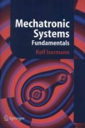 book Mechatronic Systems: Fundamentals