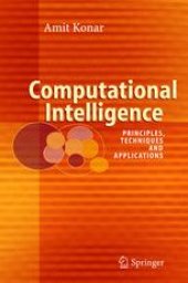 book Computational Intelligence: Principles, Techniques and Applications