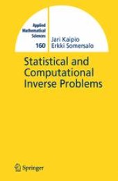 book Statistical and Computational Inverse Problems