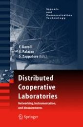 book Distributed Cooperative Laboratories: Networking, Instrumentation, and Measurements